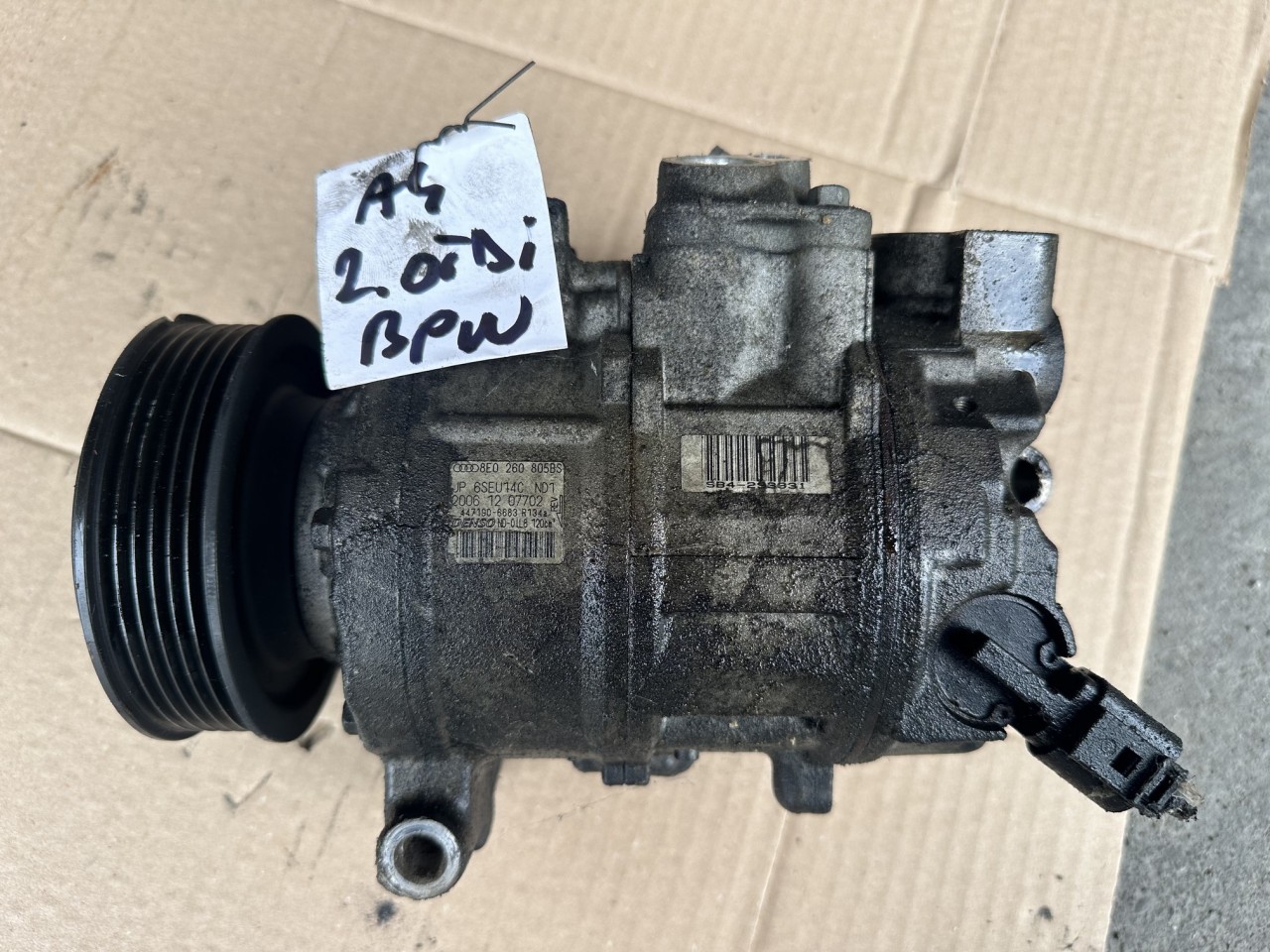 Compresor AC Audi A4 B7 2.0 TDI BPW