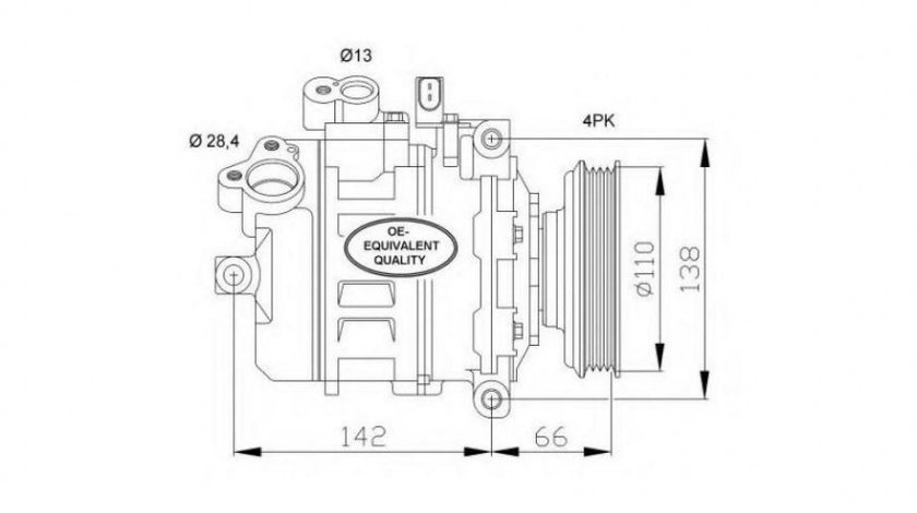 Compresor ac Audi AUDI A6 Avant (4B5, C5) 1997-2005 #2 0300K226