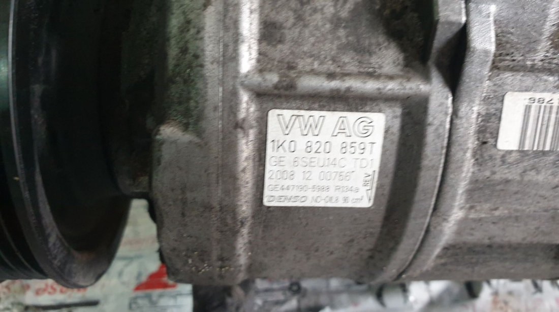 Compresor AC Audi TT 2.0 TFSI 200 cai motor BWA cod piesa : 1K0820859T