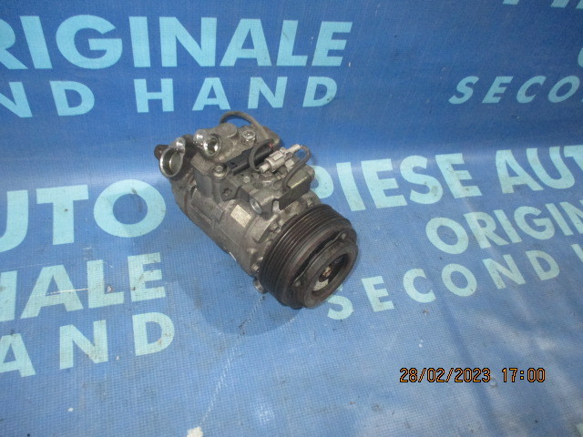 Compresor AC BMW E90 320d 2.0d N47D20C; Denso 6987862.