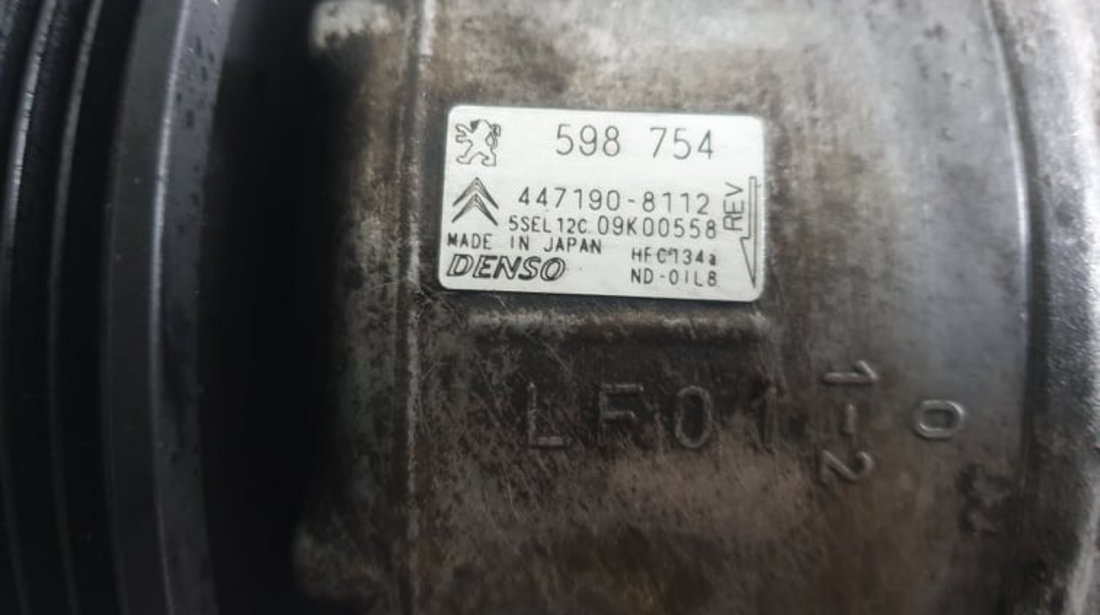 Compresor AC CITROËN C4 I Picasso 1.6 THP 156cp cod piesa : 447190-8112