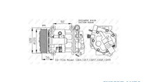 Compresor ac Citroen C5 III Break (TD_) 2008-2016 ...