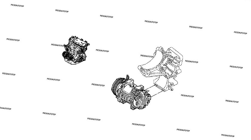 Compresor AC Dacia Logan MCV 1.4 2007-2012 NOU