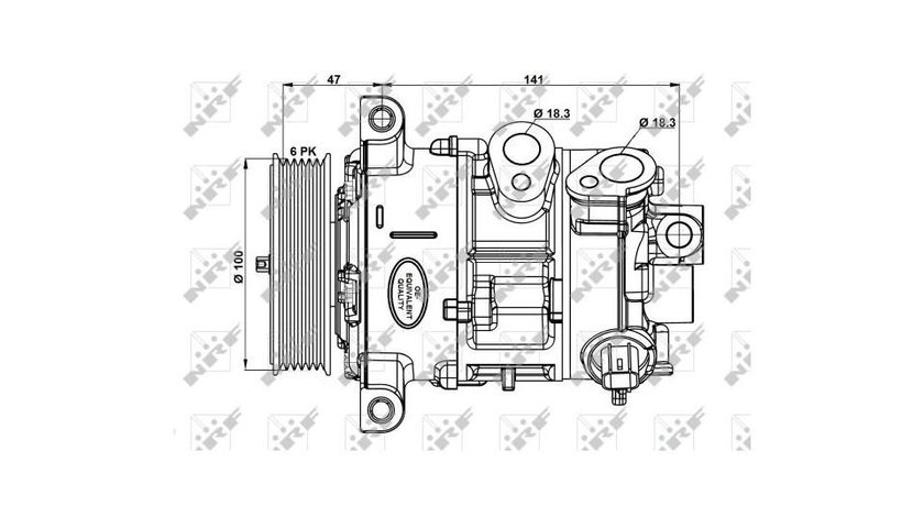 Compresor ac Jeep COMPASS (MK49) 2006-2016 #2 2483001200