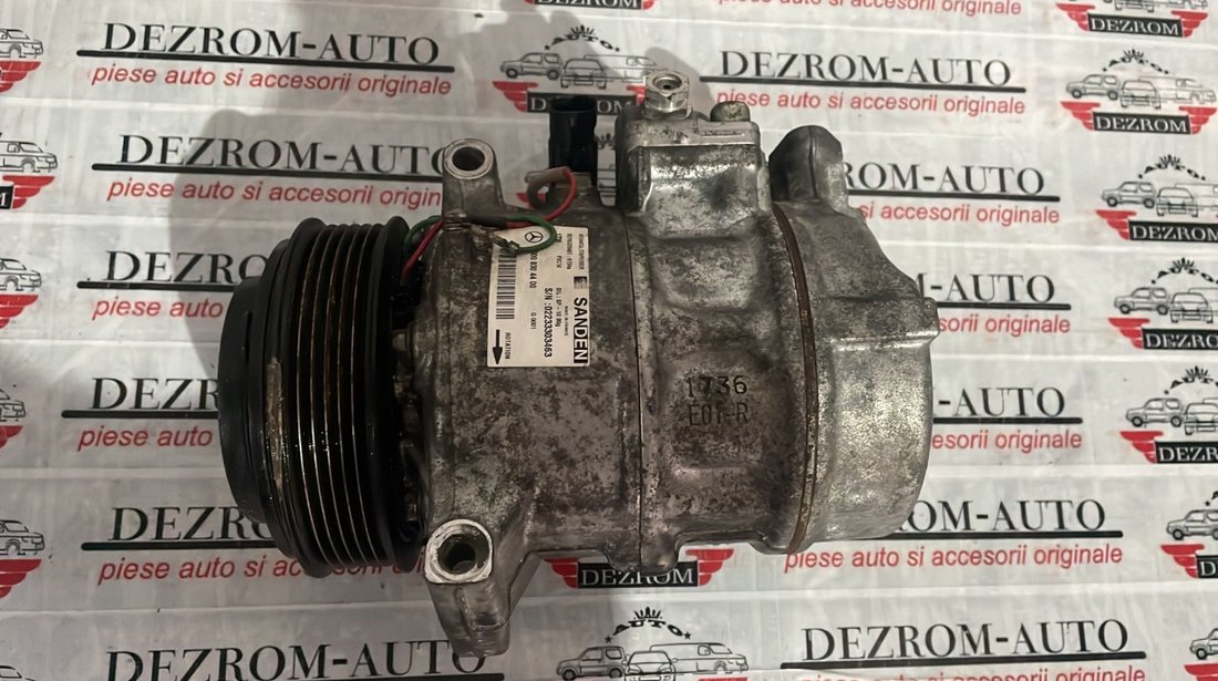 Compresor AC Mercedes Benz Clasa E Sedan (W213) 2.0 Benzina 197 cai cod: A0008304400