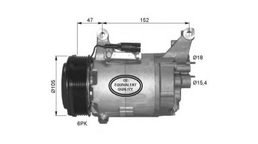 Compresor ac MINI MINI (R50, R53) 2001-2006 #2 0600K076