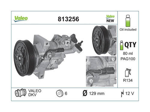 Compresor AC Renault Megane 3 1.5 dCi NOU VALEO