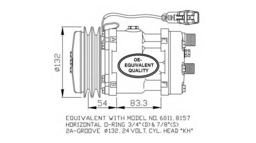 Compresor ac Volvo FL 6 1985-2000 #3 1071995