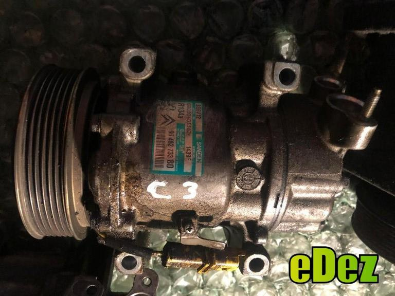 Compresor aer conditionat Citroen C3 (2002->) [FC_] 1.4 hdi 9646273380