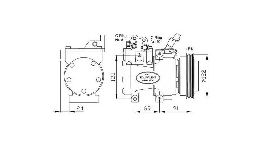 Compresor aer conditionat Hyundai ELANTRA limuzina (XD) 2000-2006 #2 32205