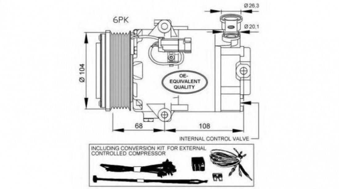 Compresor aer conditionat Opel ASTRA H Sport Hatch (L08) 2005-2016 #3 13124751