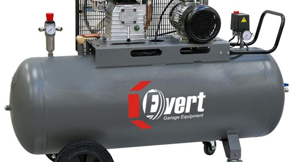 Compresor Aer Evert 150L, 400V, 2,2kW EVERT460150K