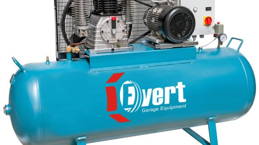 Compresor Aer Evert 500L, 400V, 7.5kW EVERTK500-1500S