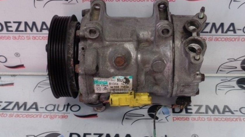 Compresor clima 9659875880, Peugeot 308, 1.6hdi, 9HZ