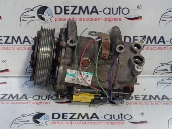 Compresor clima, 9671216280, Peugeot 307, 1.6hdi, 9HV