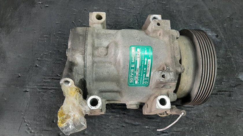 Compresor clima ac renault clio 2 1.6 b 7700106441 sd7v16