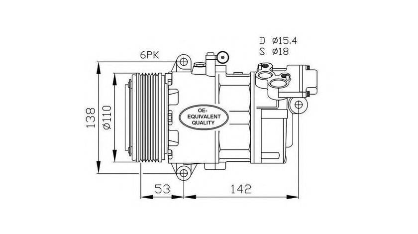 Compresor clima BMW X3 (E83) 2004-2016 #2 0600K321