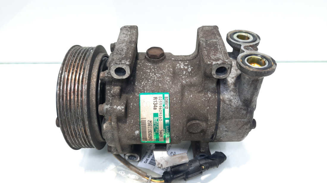 Compresor clima, cod 2S61-19D629-AD, Ford Fiesta 5, 1.4 TDCI, F6JA (pr:110747)