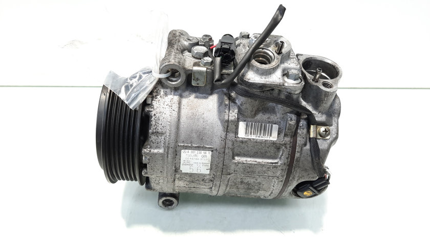 Compresor clima Denso, cod A00123056511, Mercedes Clasa C (W203), 2.2 CDI, OM646962 (pr:110747)