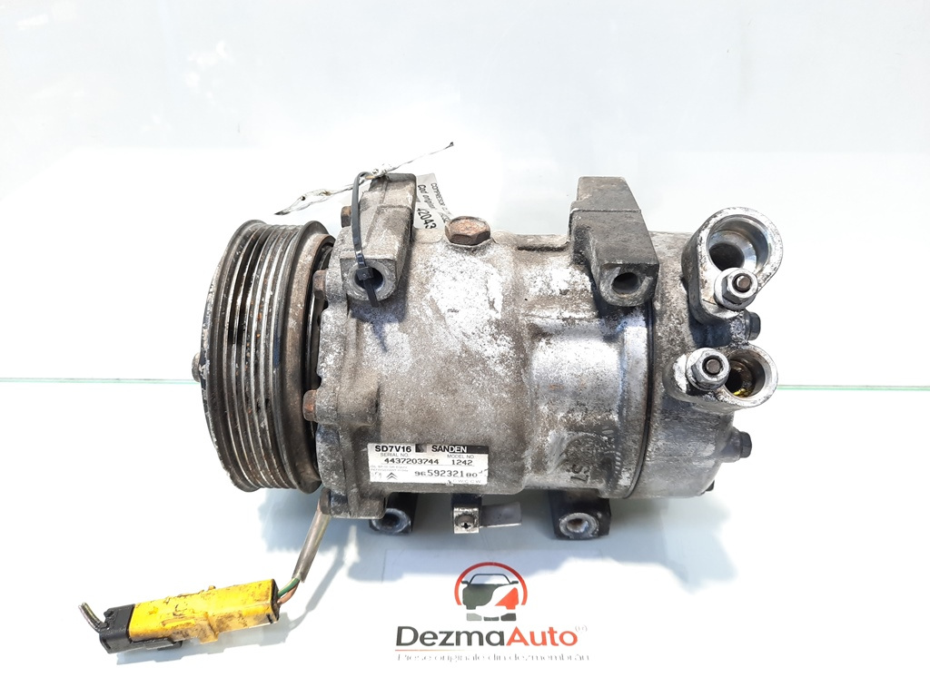 Compresor clima, Peugeot 307 [Fabr 2000-2008] 1.6 hdi, 9HX, 9659232180