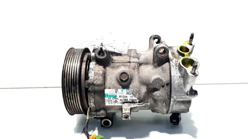 Compresor clima Sanden, cod 9659875880, Citroen, 1.6 HDI, 9HP (idi:509374)