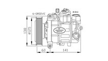 Compresor, climatizare Audi AUDI A5 (8T3) 2007-201...