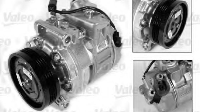 Compresor, climatizare BMW Seria 5 (E60) (2003 - 2010) VALEO 813194 piesa NOUA