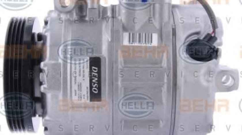 Compresor, climatizare BMW Seria 5 (E60) (2003 - 2010) HELLA 8FK 351 340-491 piesa NOUA
