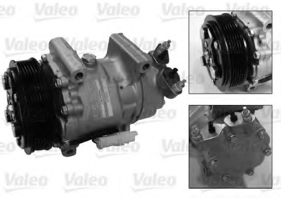 Compresor, climatizare CITROEN BERLINGO caroserie (M) (1996 - 2016) VALEO 813189 piesa NOUA