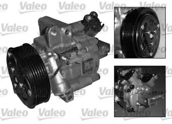 Compresor, climatizare CITROEN C1 (PM, PN) (2005 - 2016) VALEO 699393 piesa NOUA