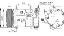 Compresor, climatizare CITROEN C4 II (B7) (2009 - ...