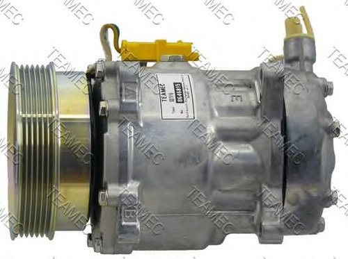 Compresor, climatizare CITROEN C5 I (DC) (2001 - 2004) TEAMEC 8646015 piesa NOUA