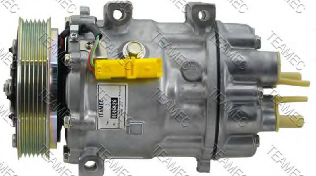 Compresor, climatizare FIAT SCUDO platou / sasiu (272, 270) (2007 - 2016) TEAMEC 8646026 piesa NOUA