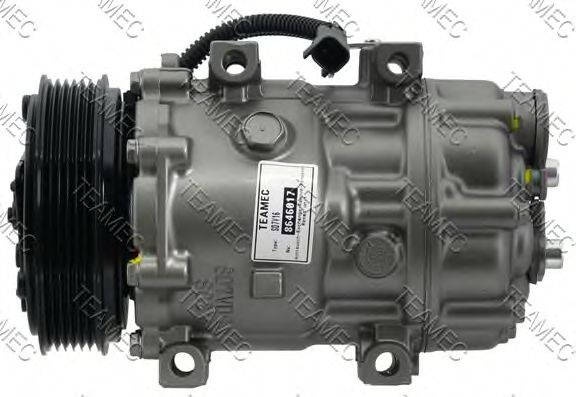 Compresor, climatizare FORD FOCUS II (DA) (2004 - 2012) TEAMEC 8646017 piesa NOUA