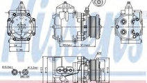 Compresor, climatizare FORD MONDEO II (BAP) (1996 ...