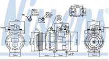 Compresor, climatizare KIA SORENTO I (JC) (2002 - ...