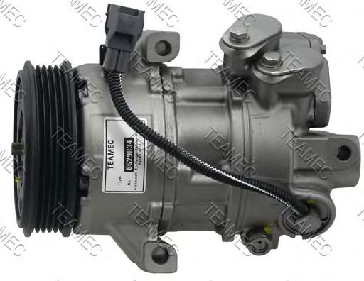 Compresor, climatizare MITSUBISHI COLT VI (Z3, Z2) (2002 - 2012) TEAMEC 8629834 piesa NOUA