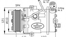 Compresor, climatizare OPEL ASTRA G Combi (F35) (1...