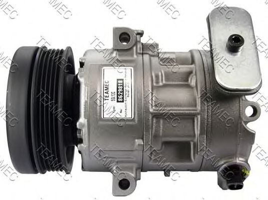 Compresor, climatizare OPEL ASTRA G Combi (F35) (1998 - 2009) TEAMEC 8629818 piesa NOUA