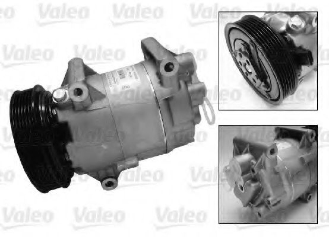 Compresor, climatizare RENAULT MEGANE I Break (KA0/1) (1999 - 2003) VALEO 699746 piesa NOUA