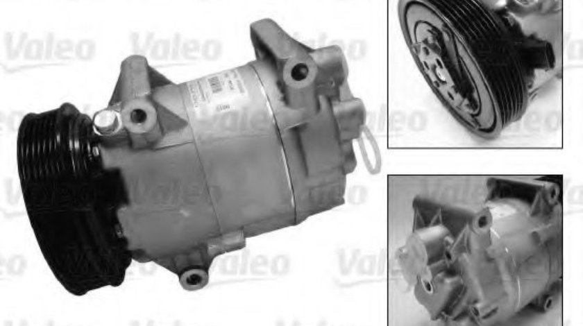 Compresor, climatizare RENAULT MEGANE II Limuzina (LM0/1) (2003 - 2016) VALEO 699746 piesa NOUA