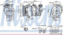 Compresor, climatizare RENAULT MEGANE III Cupe (DZ...