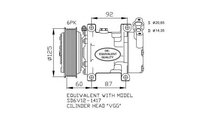 Compresor, climatizare Renault SYMBOL I (LB0/1/2_)...