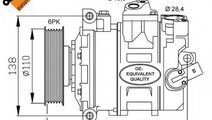 Compresor, climatizare SEAT IBIZA V (6J5, 6P1) (20...