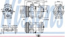 Compresor, climatizare VOLVO V70 I (LV) (1996 - 20...