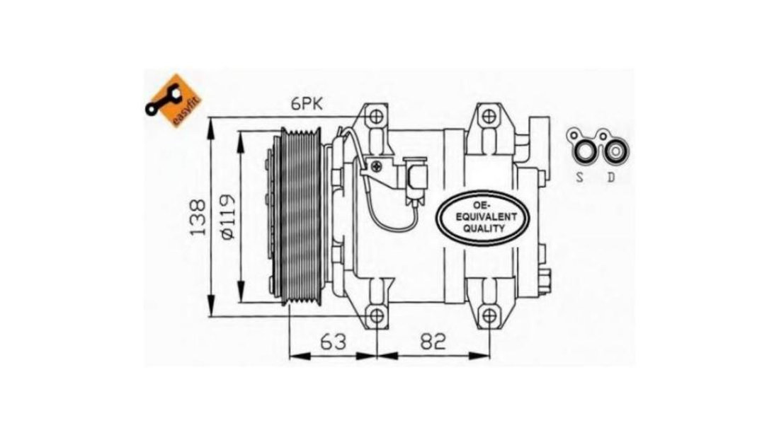 Compresor, climatizare Volvo XC90 I 2002-2016 #2 30665339