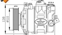 Compresor, climatizare VW GOLF PLUS (5M1, 521) (20...