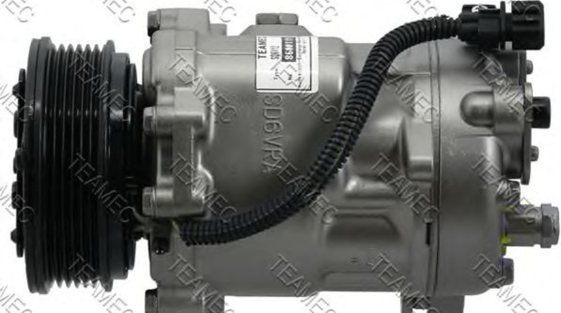 Compresor, climatizare VW LUPO (6X1, 6E1) (1998 - 2005) TEAMEC 8600119 piesa NOUA