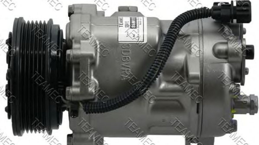 Compresor, climatizare VW POLO (6N2) (1999 - 2001) TEAMEC 8600119 piesa NOUA