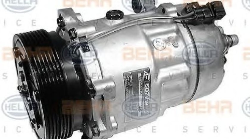 Compresor, climatizare VW SHARAN (7M8, 7M9, 7M6) (1995 - 2010) HELLA 8FK 351 127-351 piesa NOUA